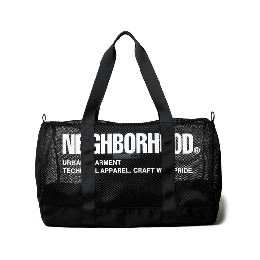 Neighborhood Mesh Boston Bag Black
