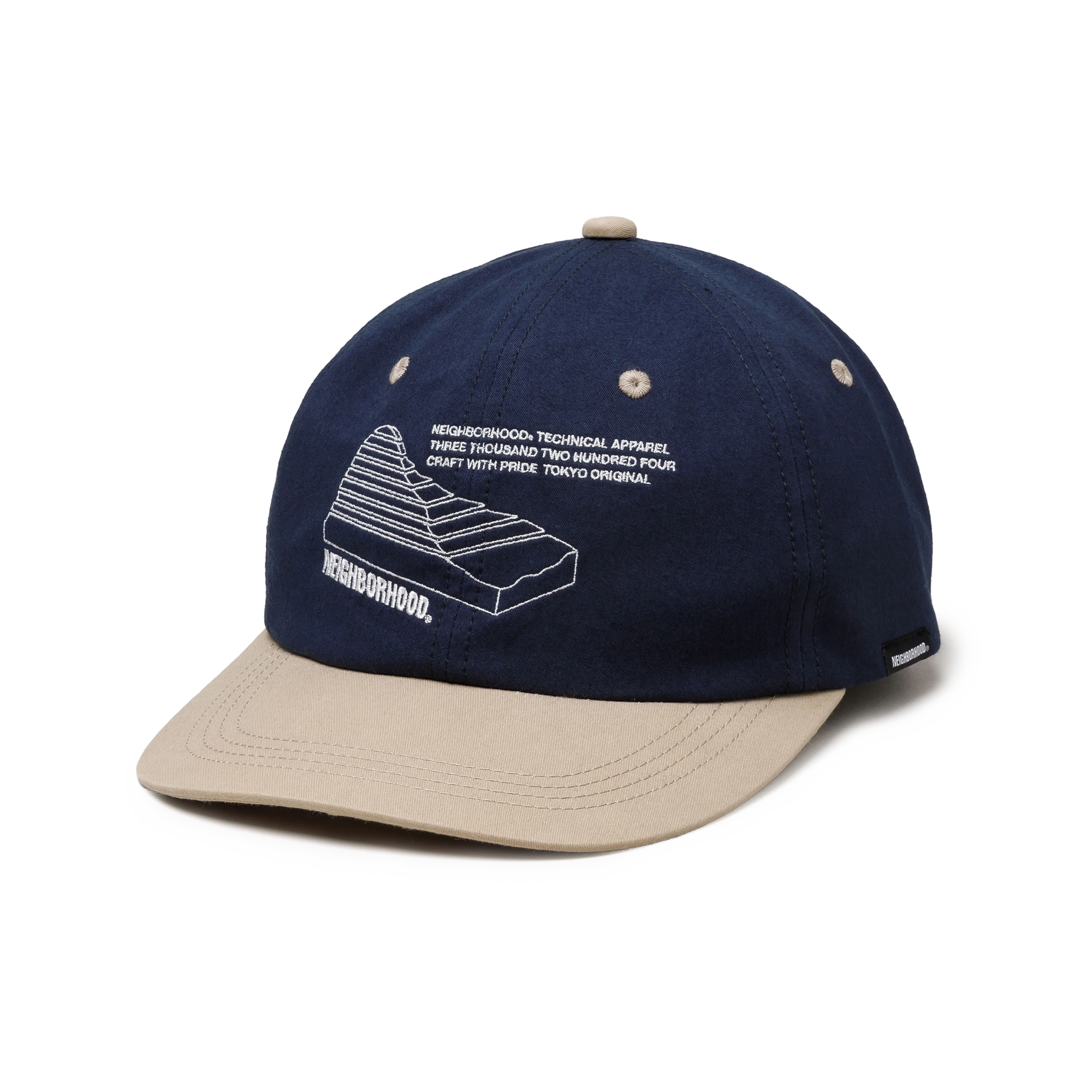 Neighborhood Bicolor Dad Cap Navy