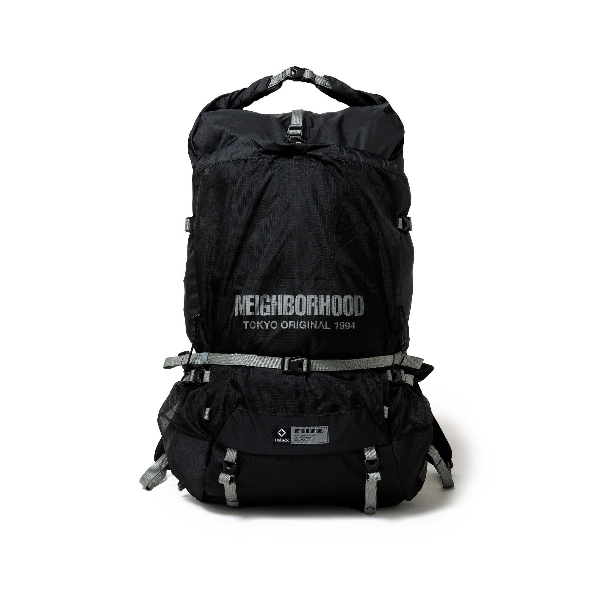 Neighborhood Nh X Helinox Lite Roll Top Back Pack Black