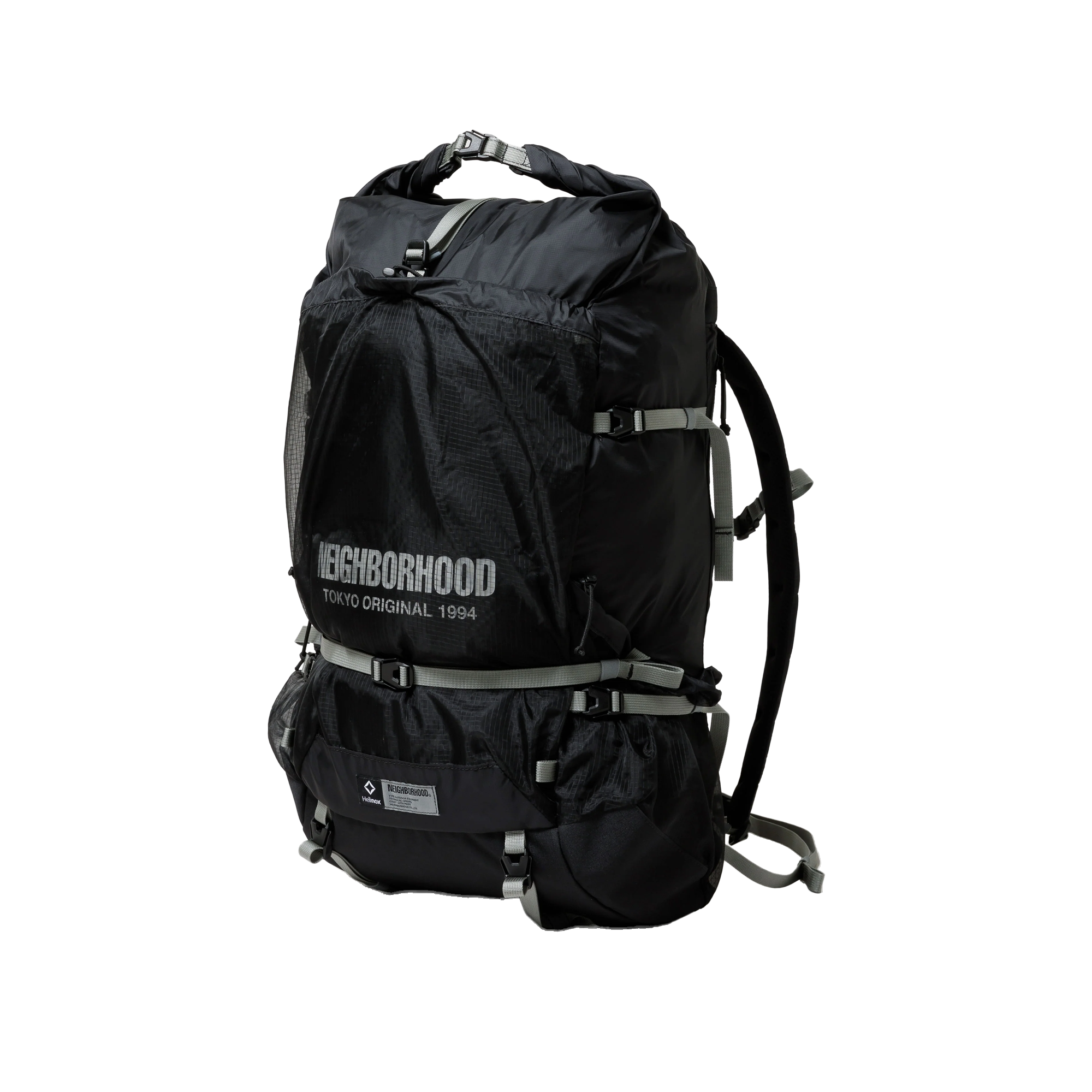 Neighborhood Nh X Helinox Lite Roll Top Back Pack Black