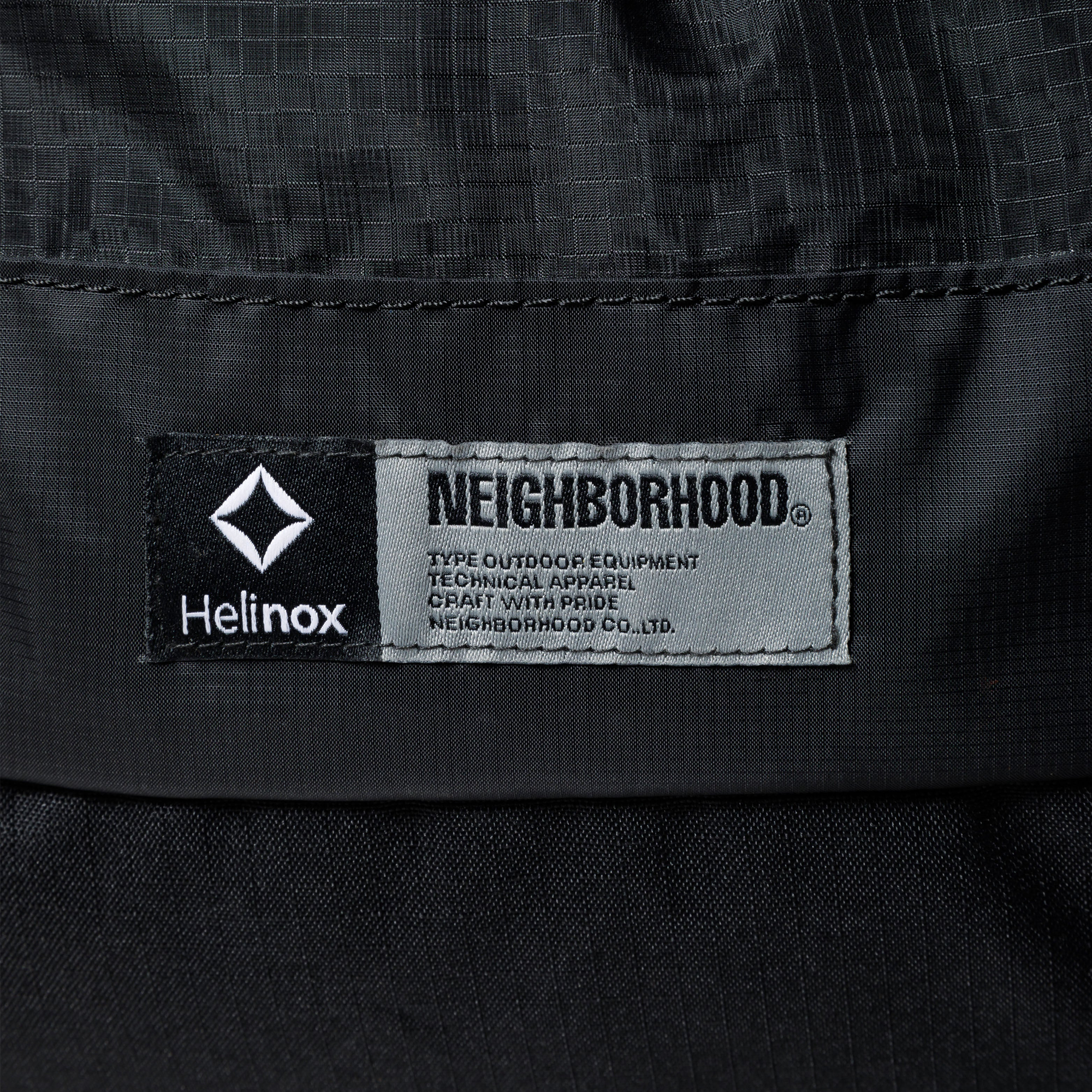 Neighborhood Nh X Helinox Lite Roll Top Back Pack Black