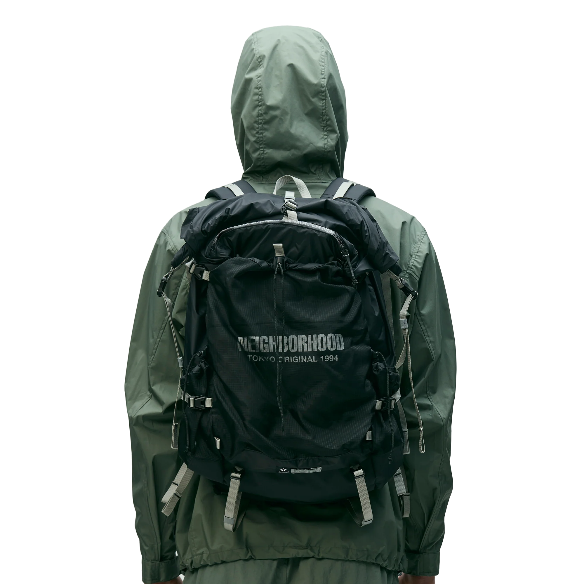 Neighborhood Nh X Helinox Lite Roll Top Back Pack Black
