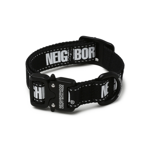Neighborhood Dog Collar Narrow Black