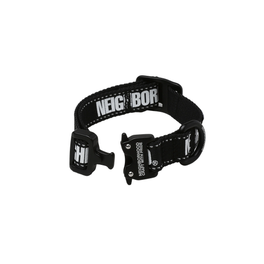 Neighborhood Dog Collar Narrow Black