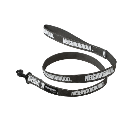 Neighborhood Dog Leash Wide Gray