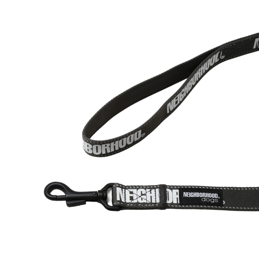 Neighborhood Dog Leash Wide Gray