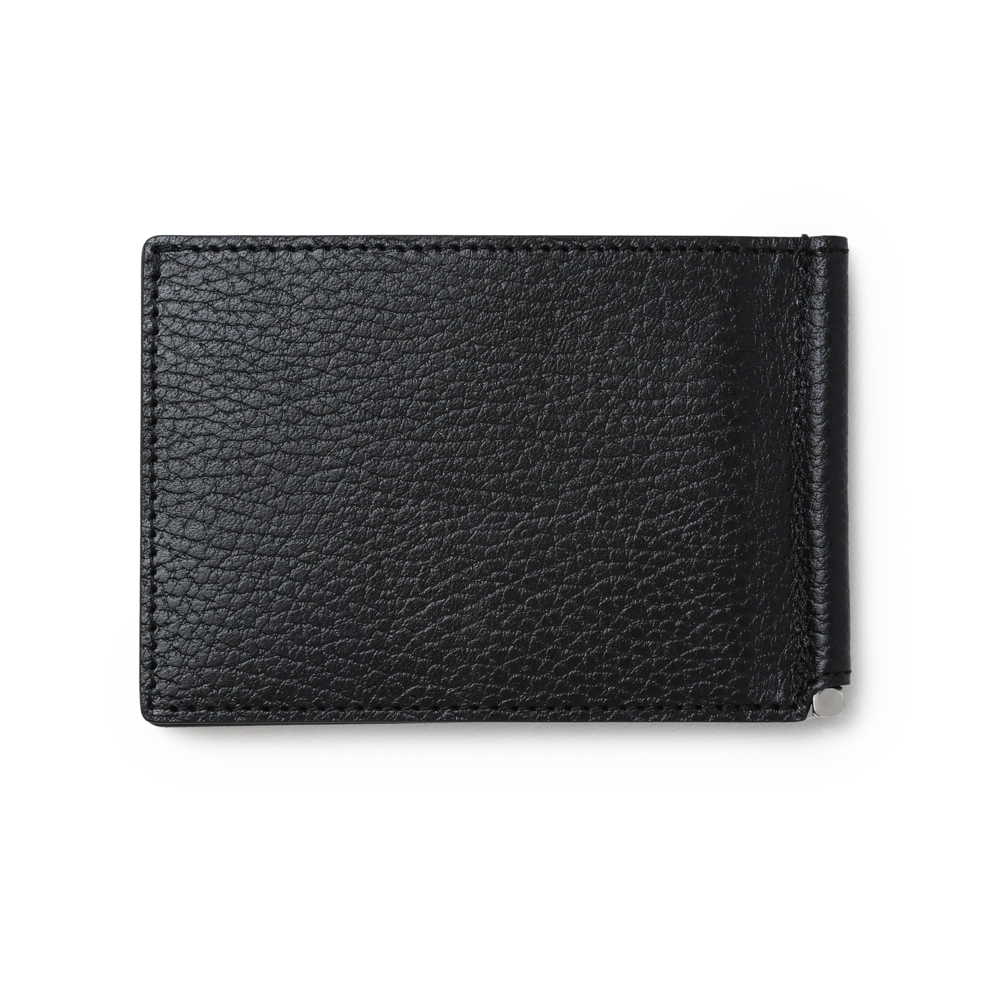 Neighborhood Leather Clip Wallet Black