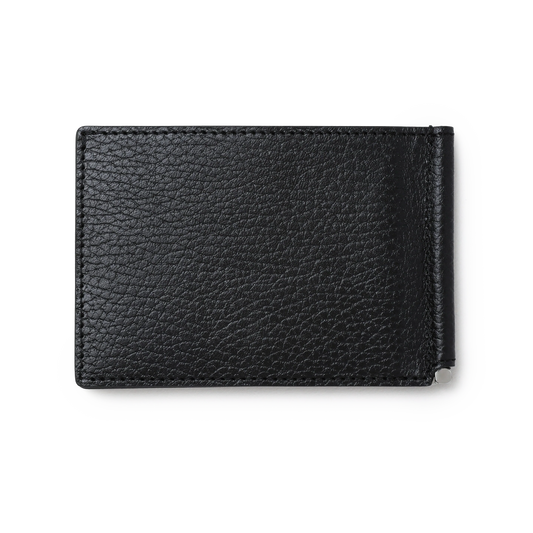 Neighborhood Leather Clip Wallet Black
