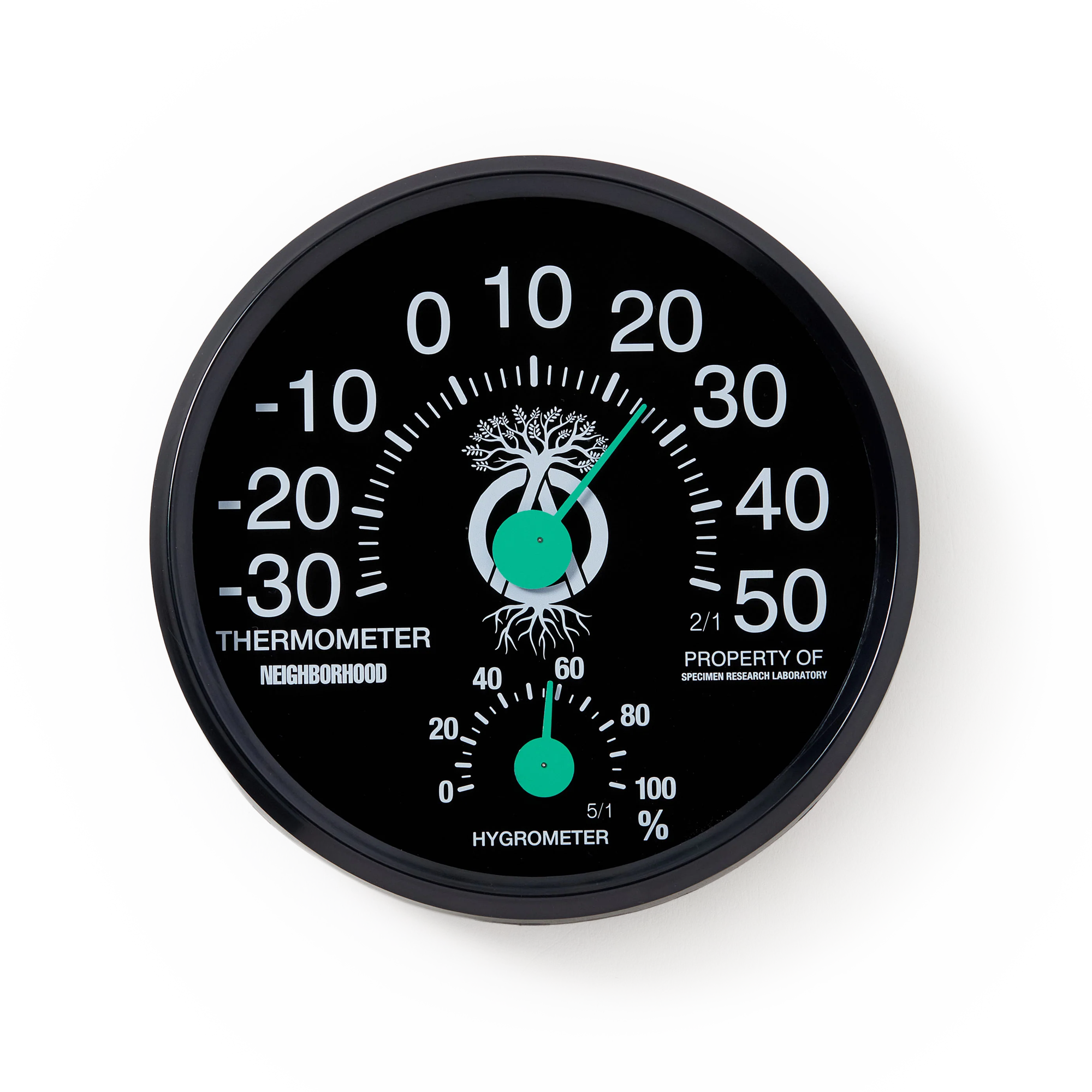 Neighborhood Srl Thermohygrometer Black