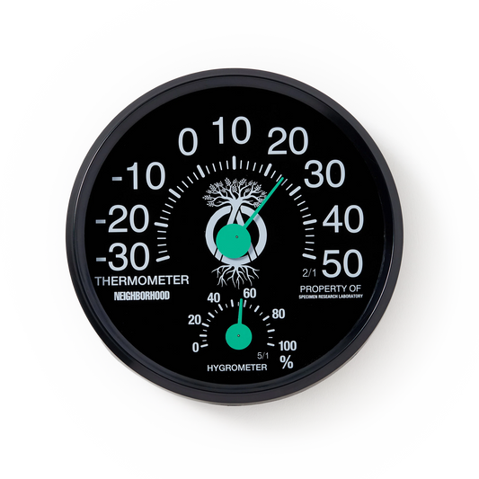 Neighborhood Srl Thermohygrometer Black
