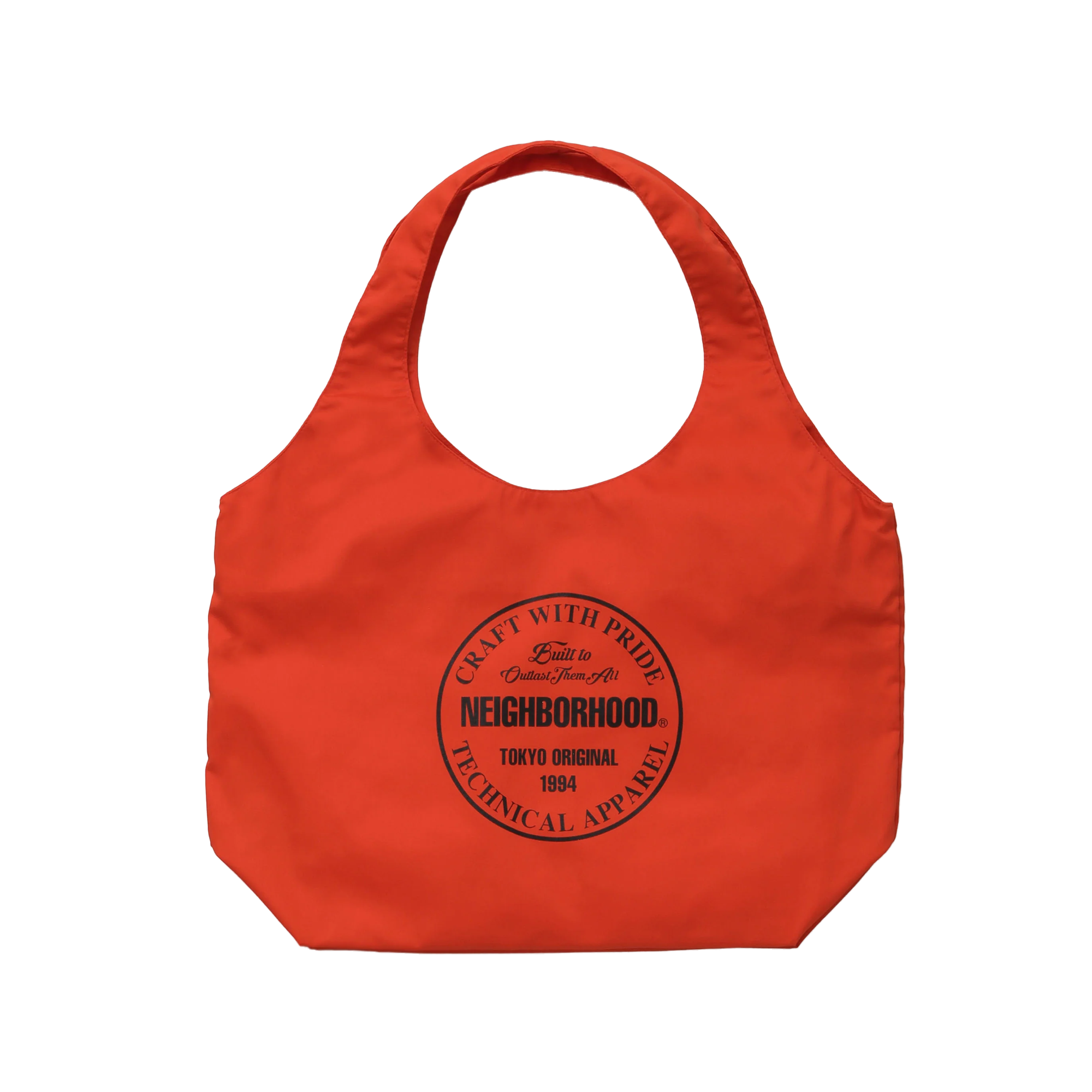 Neighborhood Logo Monk Bag Orange