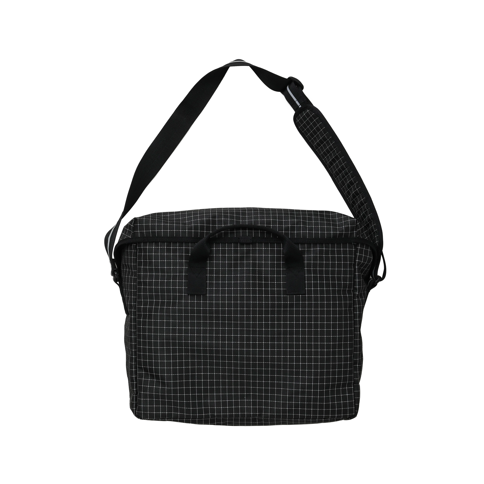 Neighborhood Reflective Messenger Bag Black