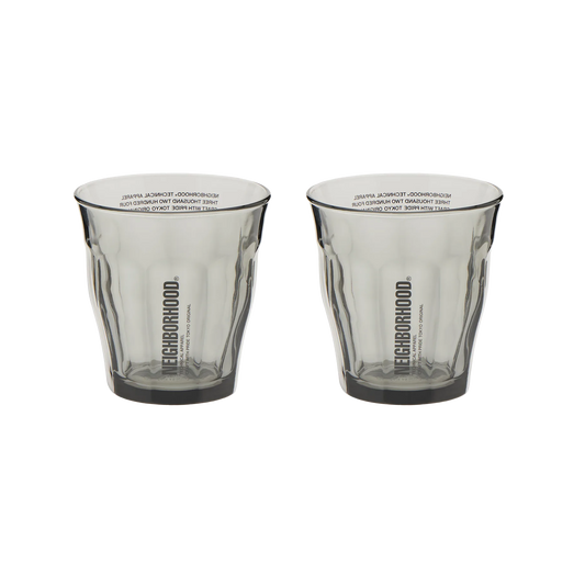 Neighborhood Logo Duralex Glass-M Set Gray