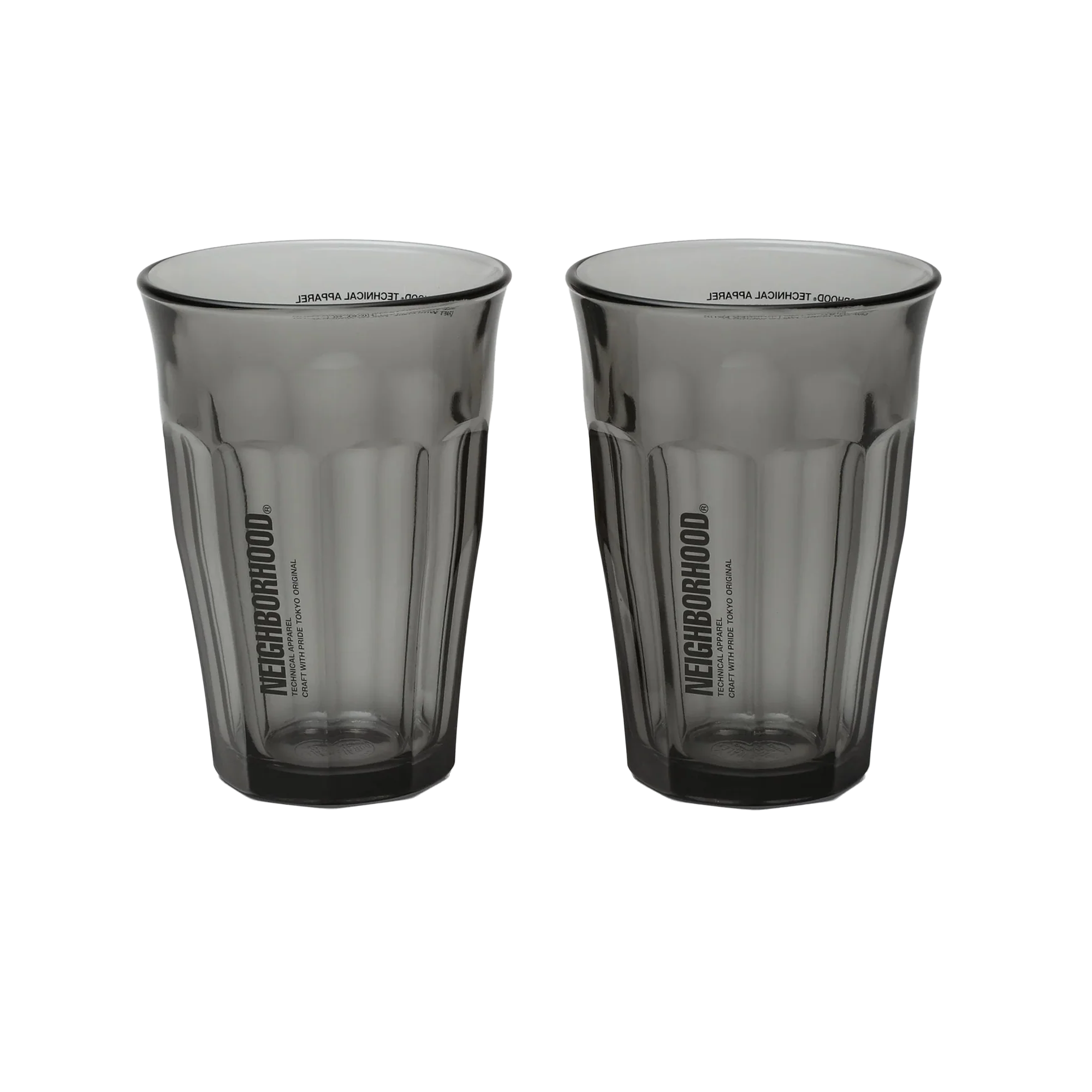 Neighborhood Logo Duralex Glass-L Set Gray