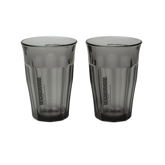 Neighborhood Logo Duralex Glass-L Set Gray