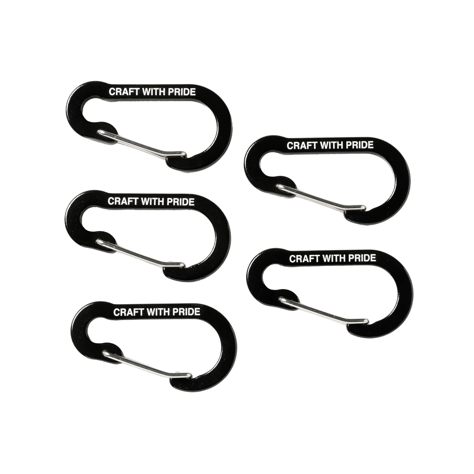 Neighborhood Carabiner Set Black