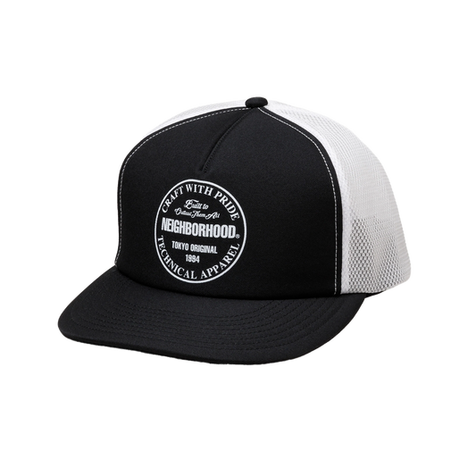 Neighborhood Mesh Cap-2 Black