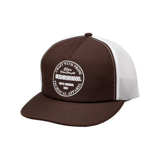 Neighborhood Mesh Cap-2 Brown