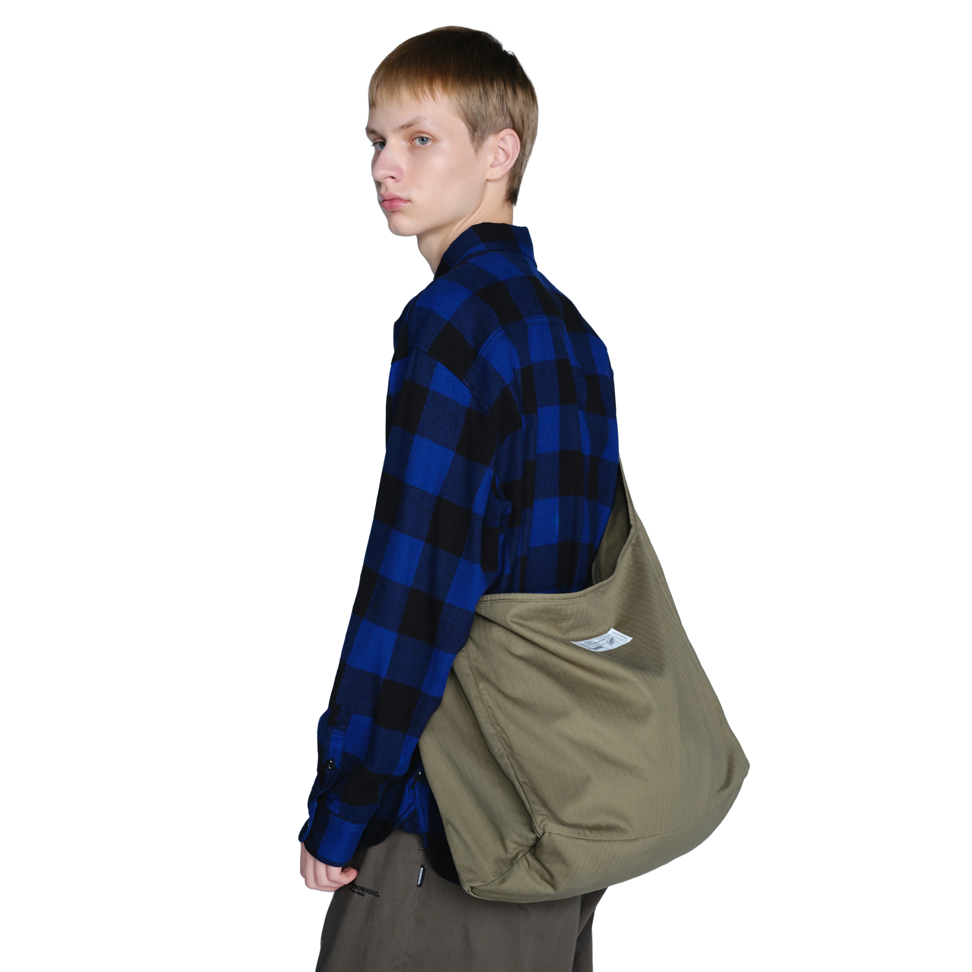 Neighborhood HBT Newspaper Bag Olive Drab TQNH-CG02