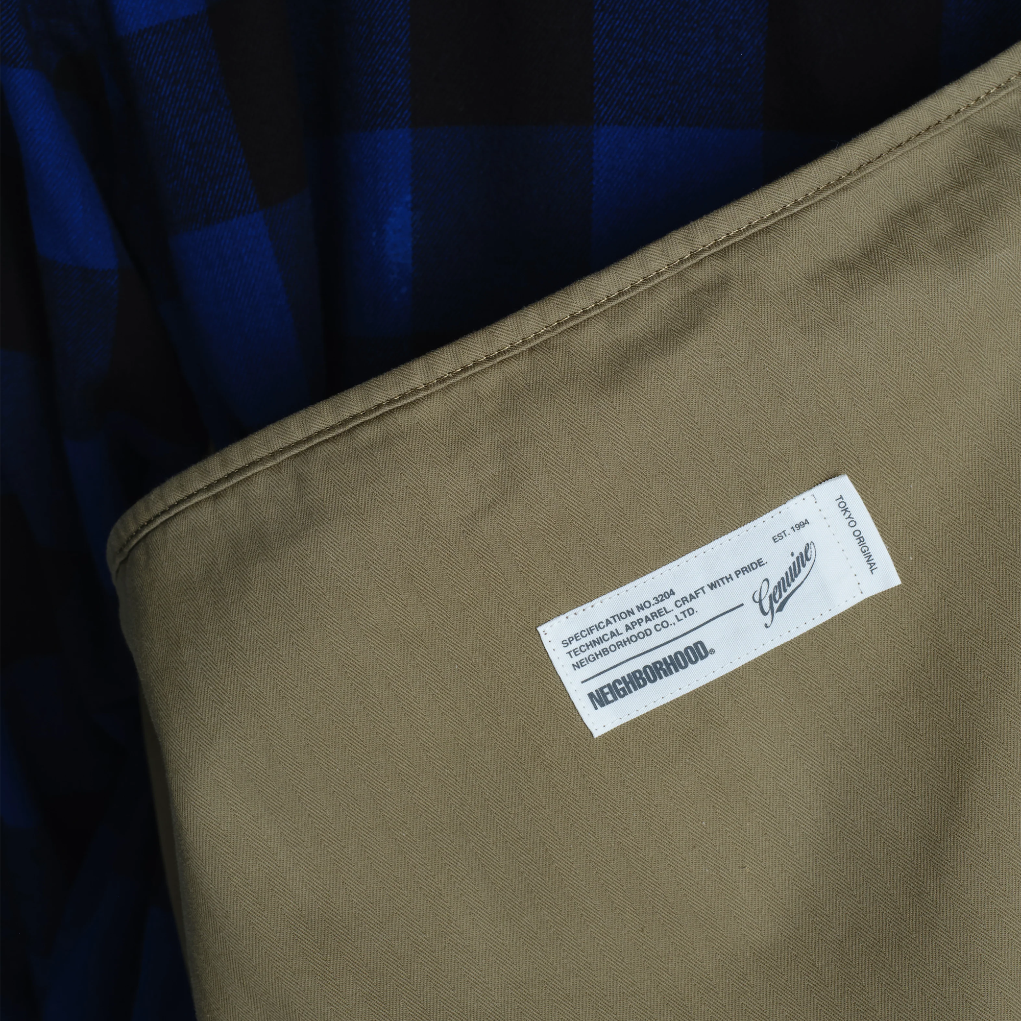 Neighborhood HBT Newspaper Bag Olive Drab TQNH-CG02