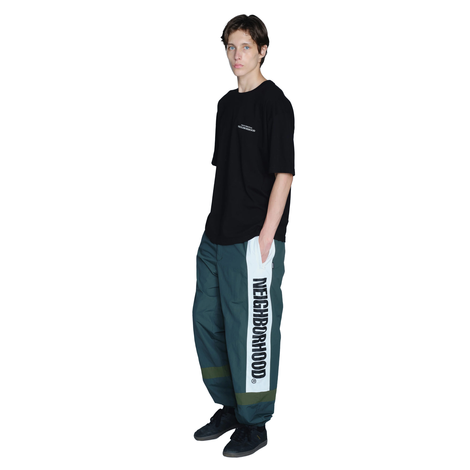 Neighborhood Track Pants Green TSNH-PTM02