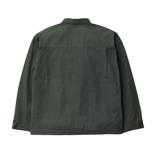 Neighborhood Slant Pocket Long Sleeve Shirt Olive Drab TSNH-SHM04