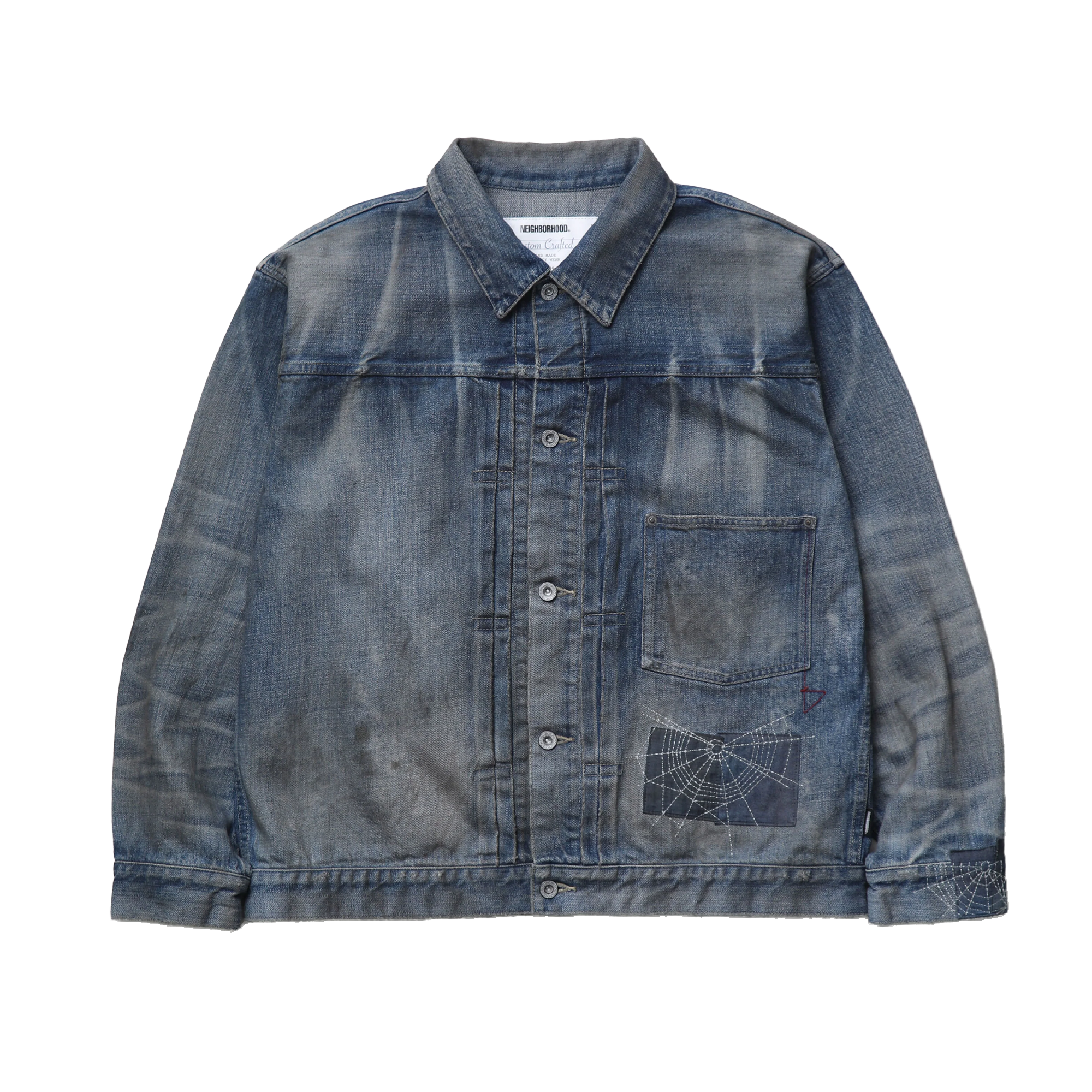 Neighborhood Savage Denim Type-1 Jacket Indigo XBNH-JKM01