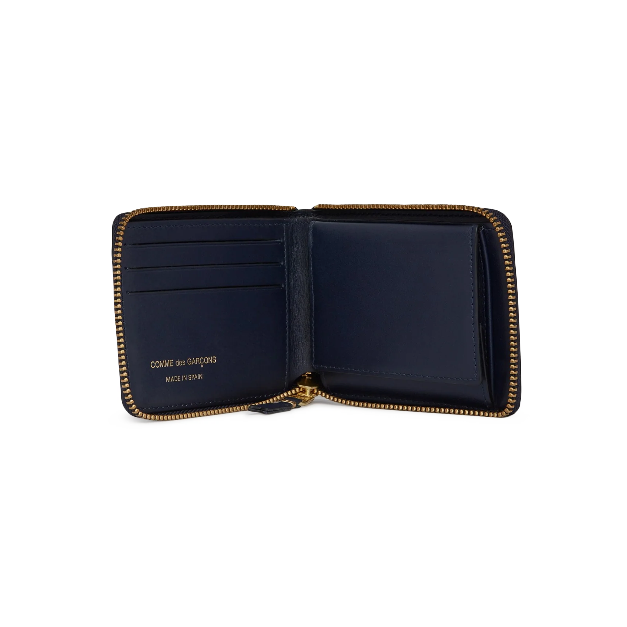 COMME des GARCONS WALLET Classic Line Navy SA7100