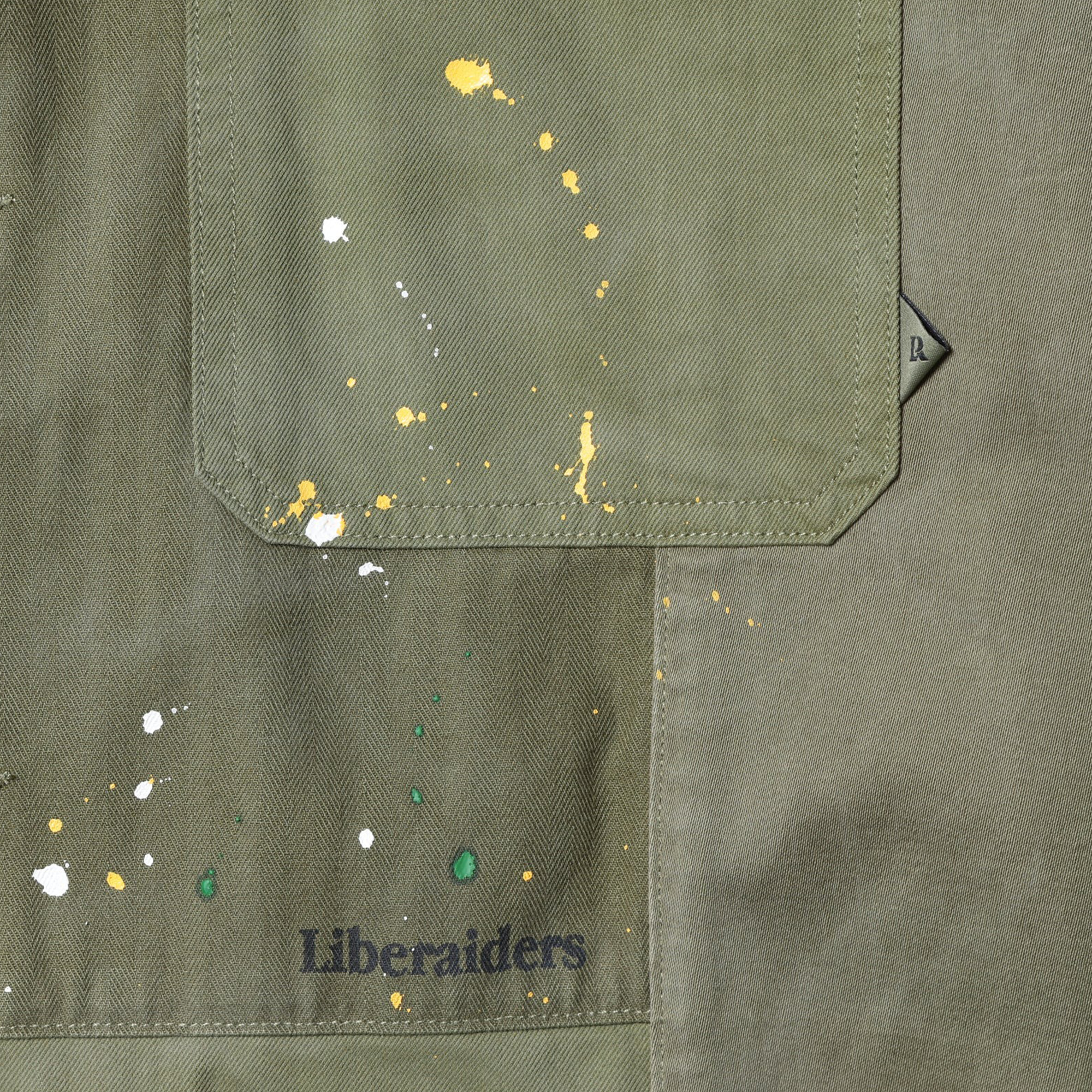 Liberaiders Patchwork BDU Shirt Olive
