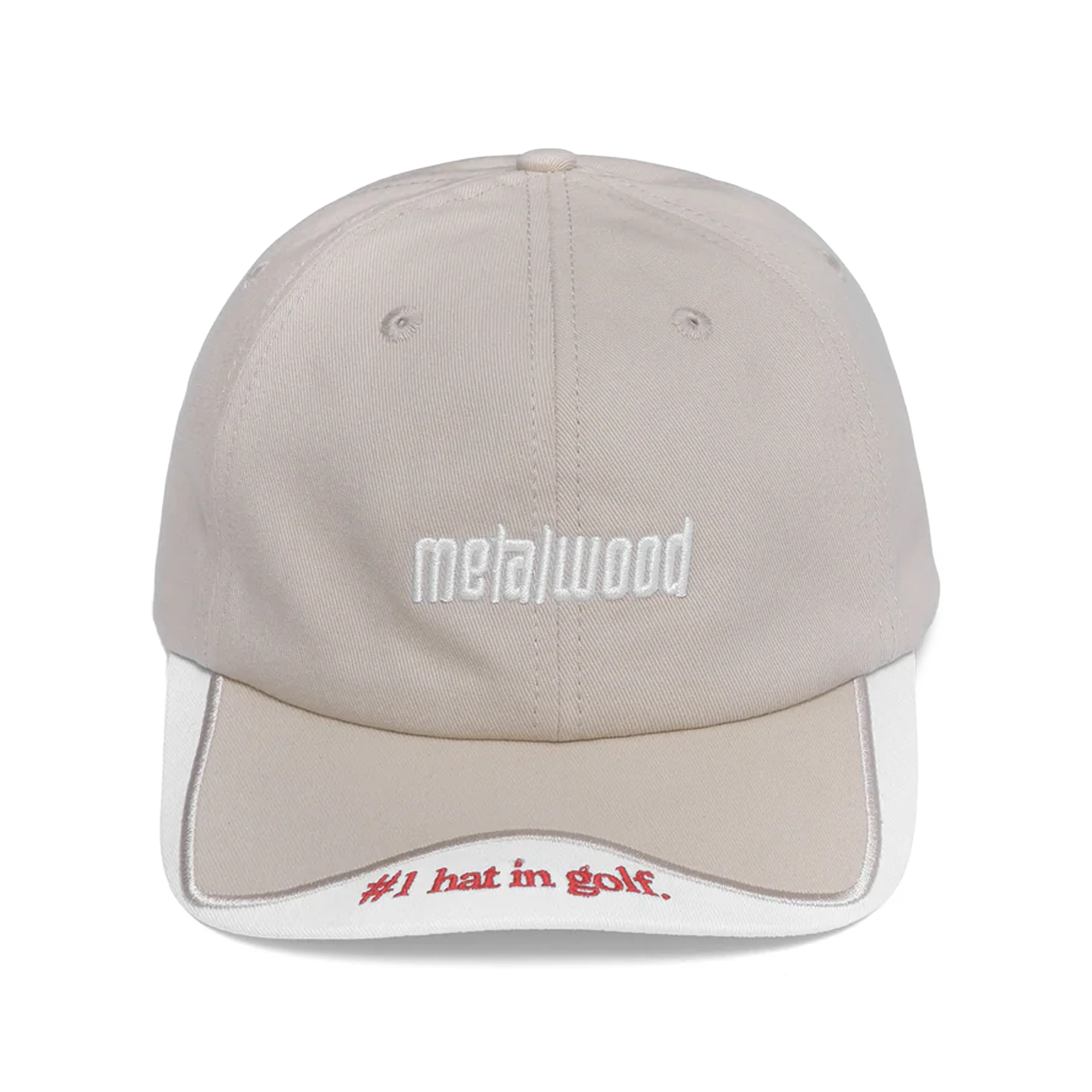 Metalwood Number One Dad Hat Bone