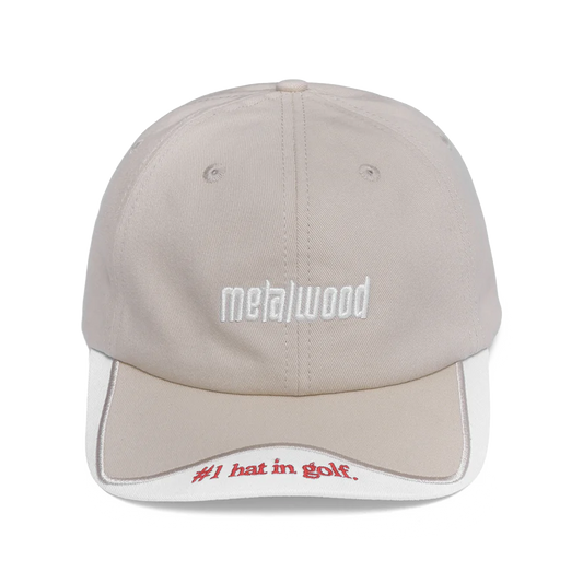 Metalwood Number One Dad Hat Bone