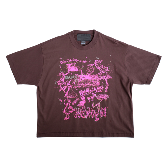 Jungles Jungles Already In Heaven T-Shirt Brown