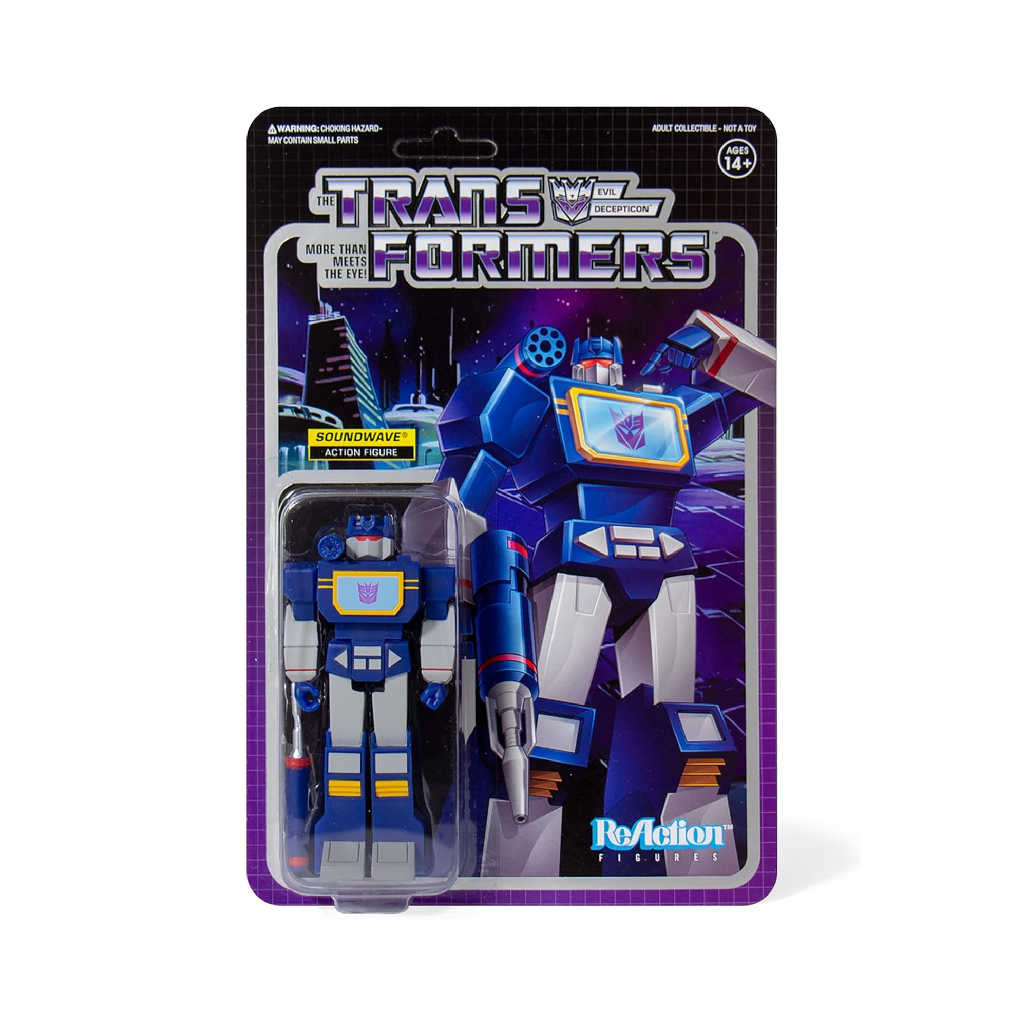 Super7 Transformers ReAction SoundWave