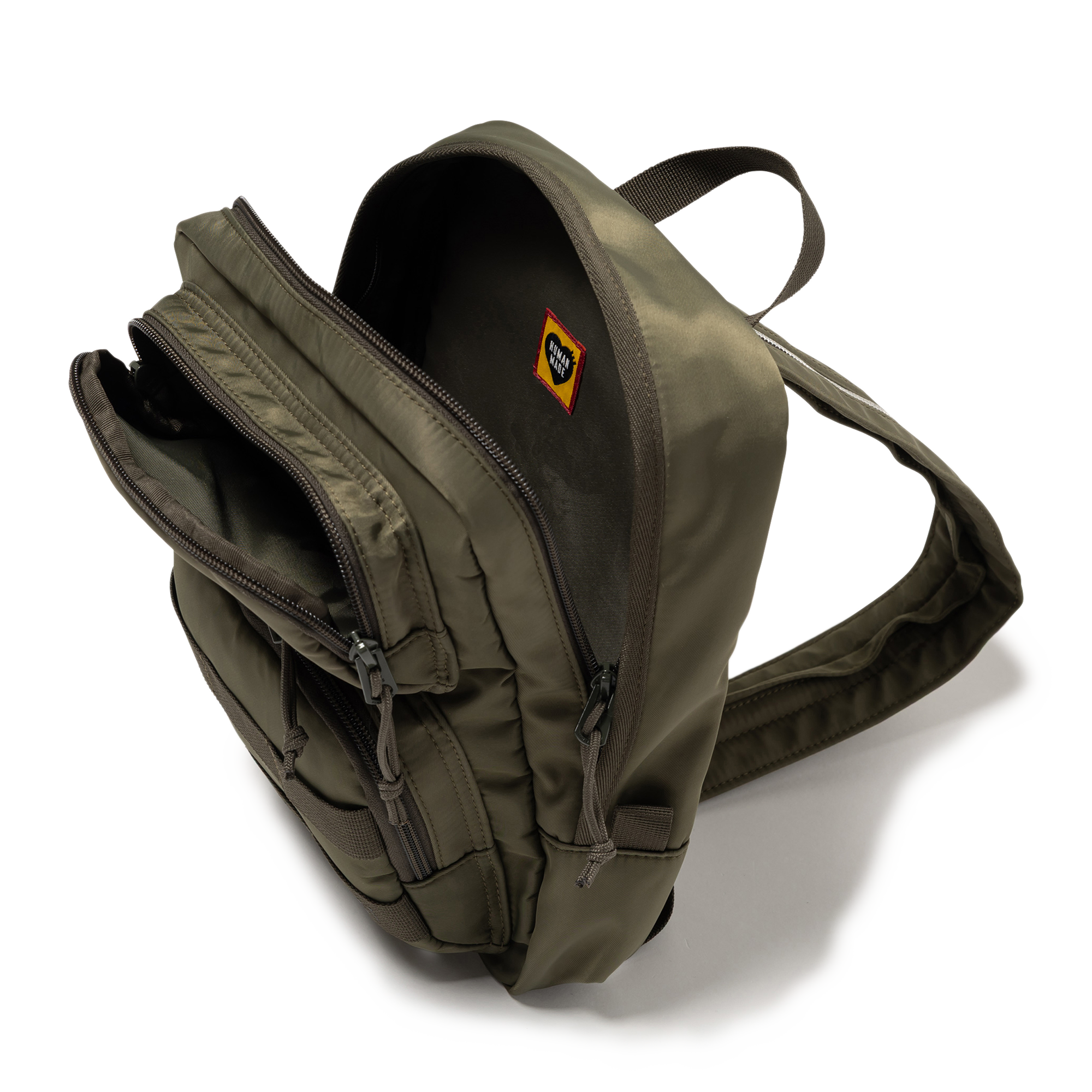 Human Made One Shoulder Bag Olive Drab HM31GD056