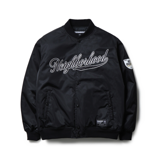 Neighborhood Baseball Jacket Black 252TSNH-JKM04