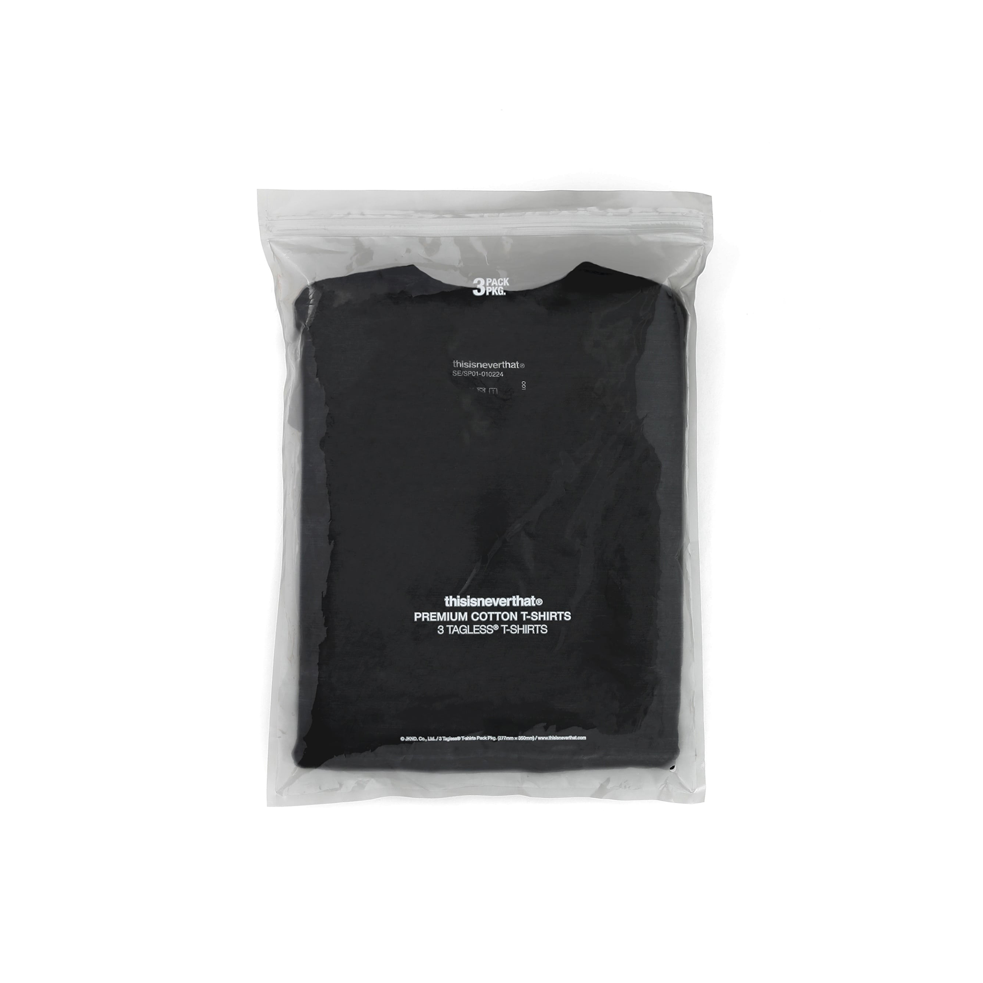thisisneverthat 3 Tagless T-Shirts Black
