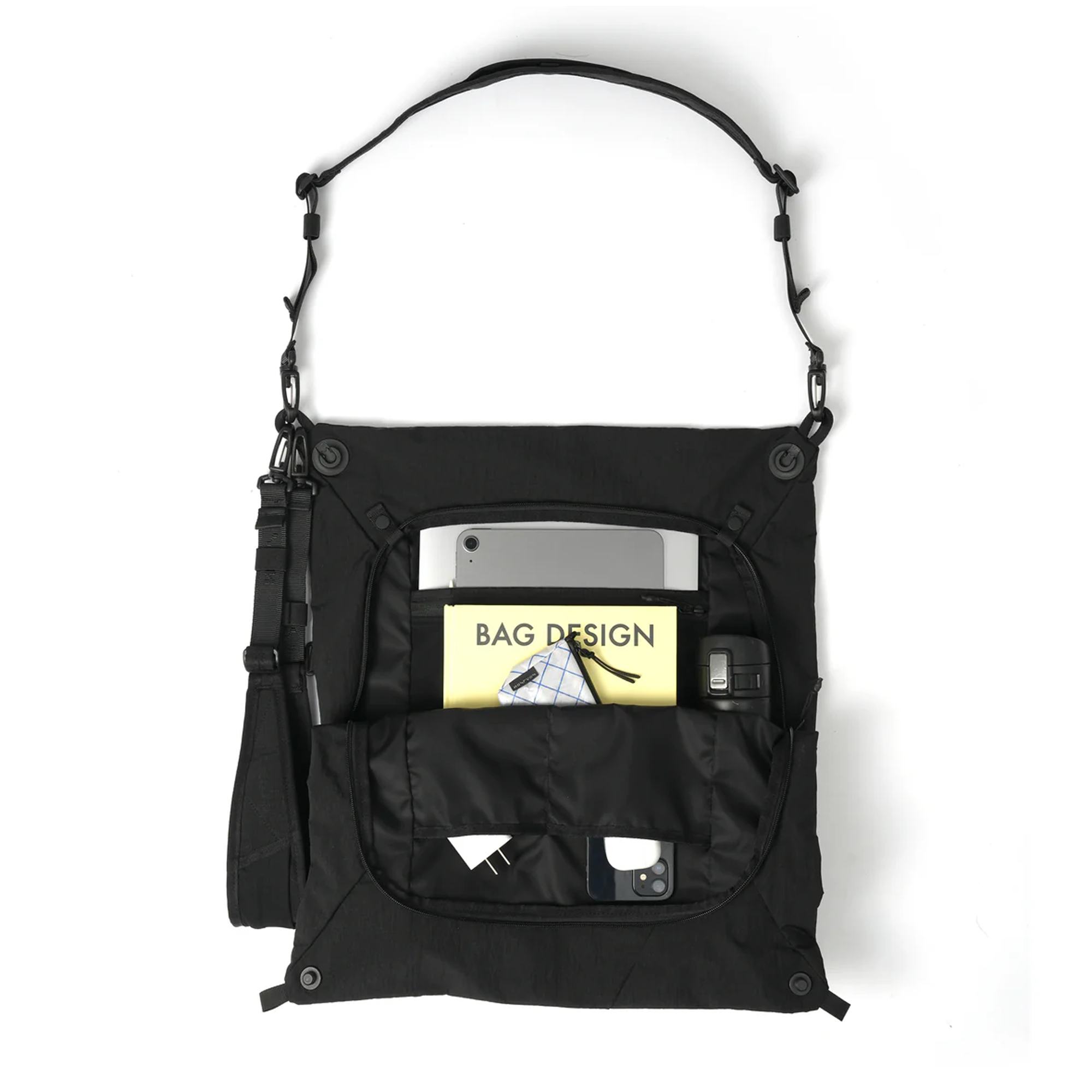 Sealson TE-S 007 3-Way Messenger Bag Gravel Grey