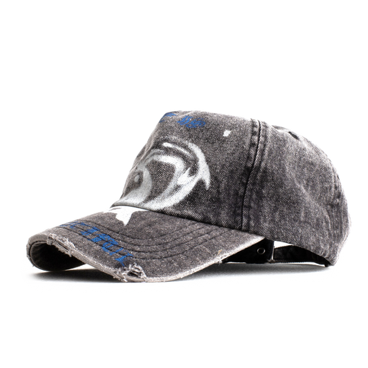 Jungles Jungles Life Is Beautiful Cap Washed Black