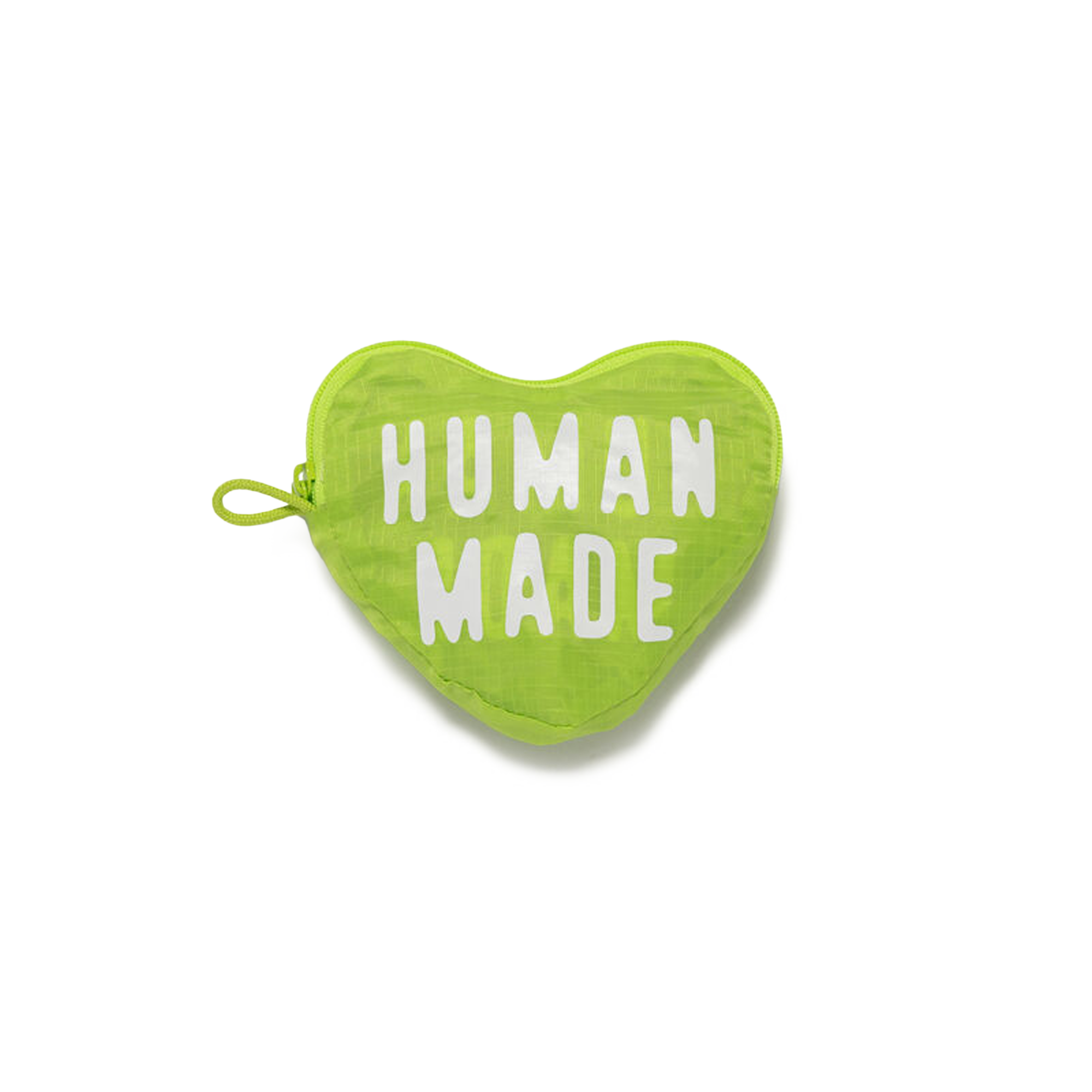 Human Made Heart Shopping Bag Green HM31GD067