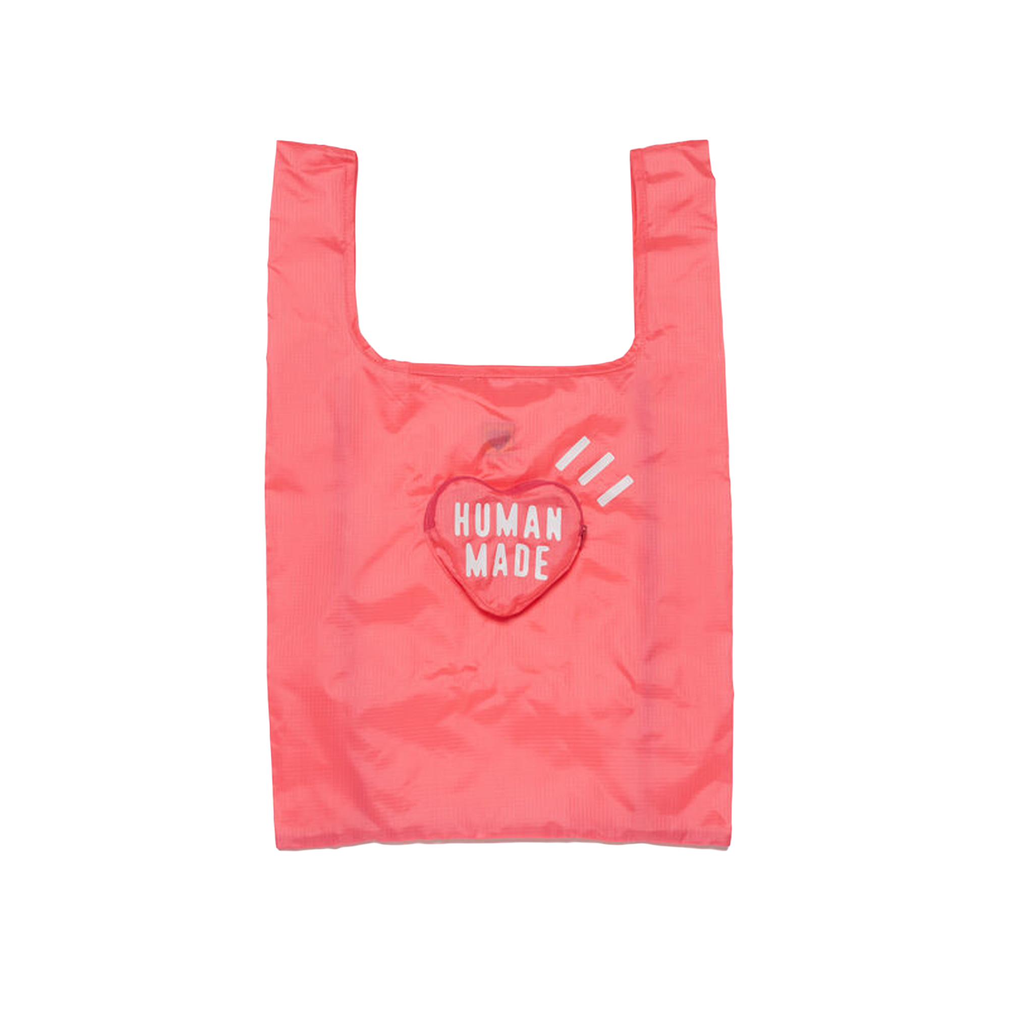 Human Made Heart Shopping Bag Pink HM31GD067