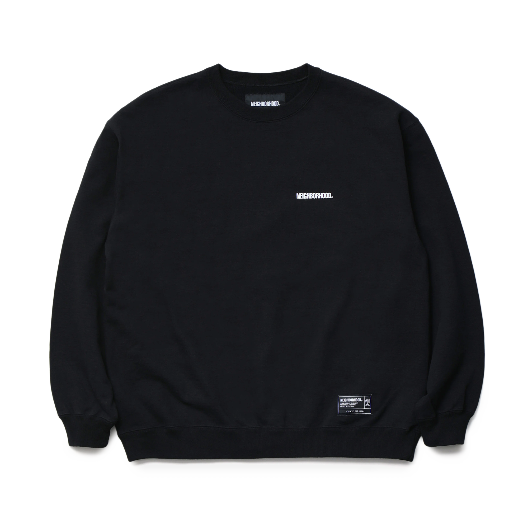 Neighborhood Staple Sweat Shirt L/S Black