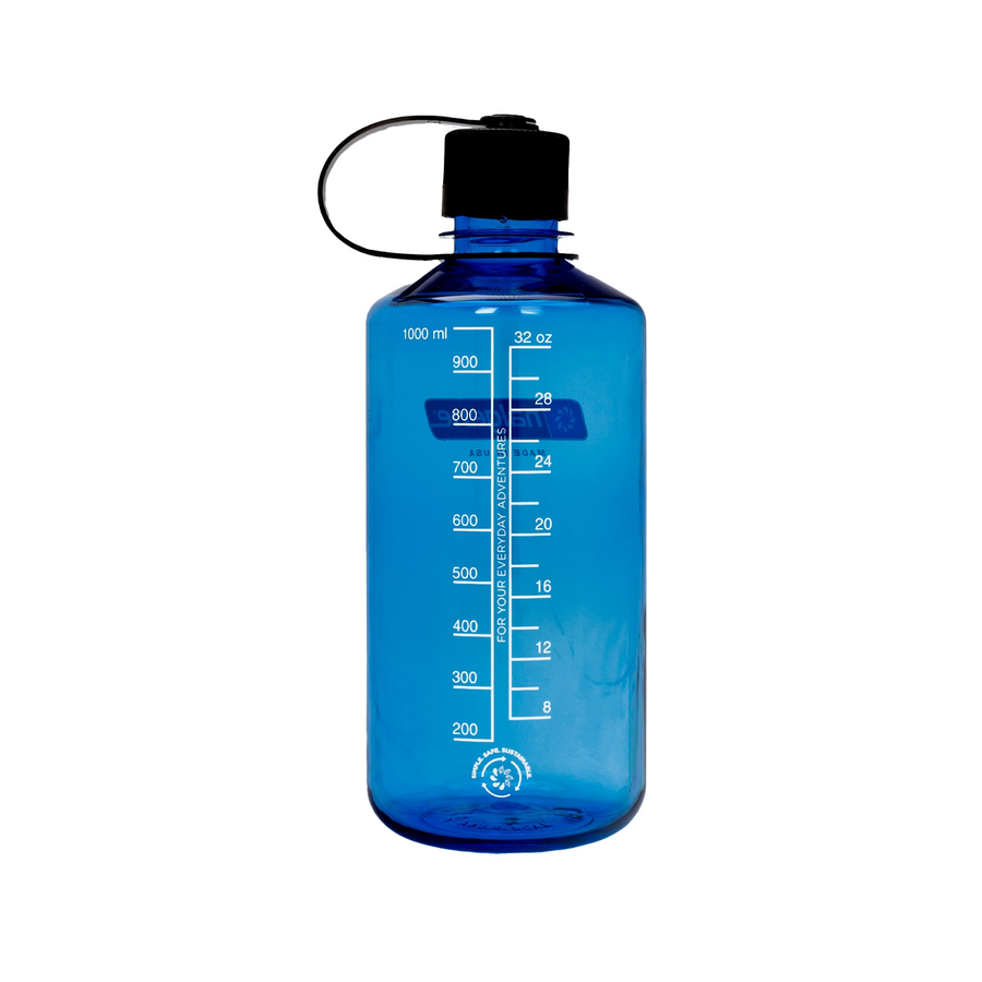 Nalgene Sustain Narrow Mouth Bottle Slate Blue 1L