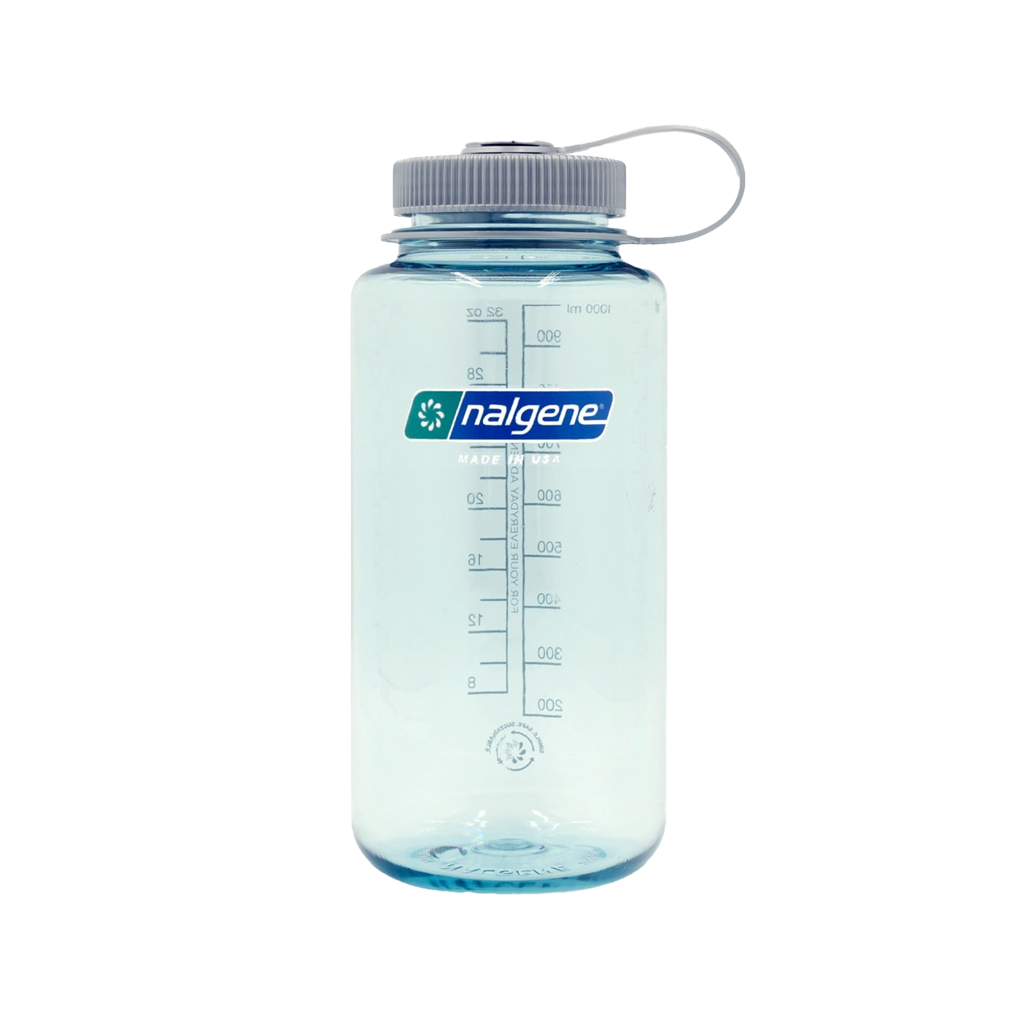 Nalgene Sustain Wide Mouth Bottle Seafoam 1L