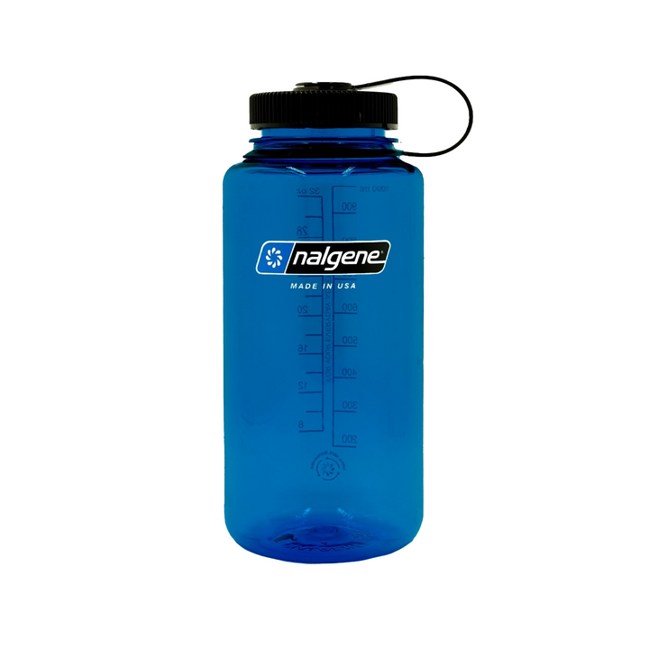 Nalgene Sustain Wide Mouth Bottle Slate Blue 1L