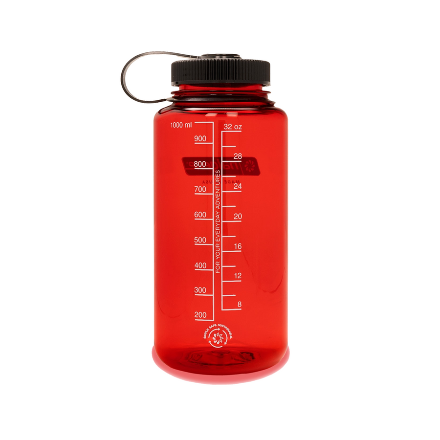 Nalgene Sustain Wide Mouth Bottle Red 1L