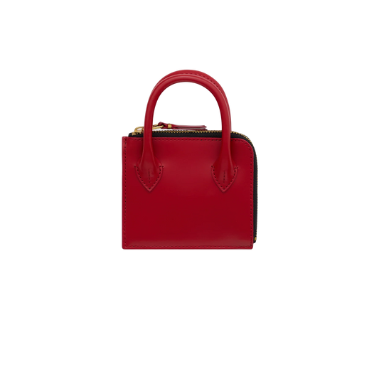 COMME des GARCONS WALLET Classic Line Handles Wallet SA3100HA Red