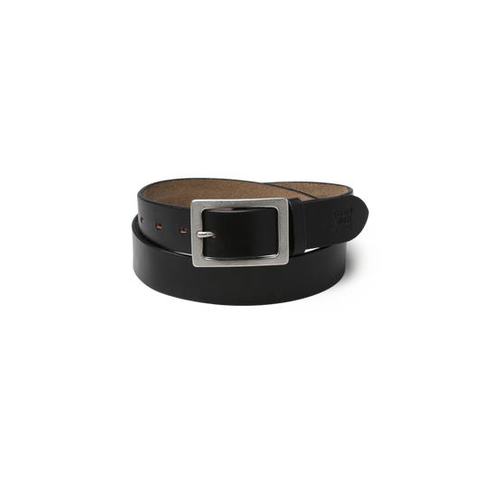 Neighborhood Leather Belt Black