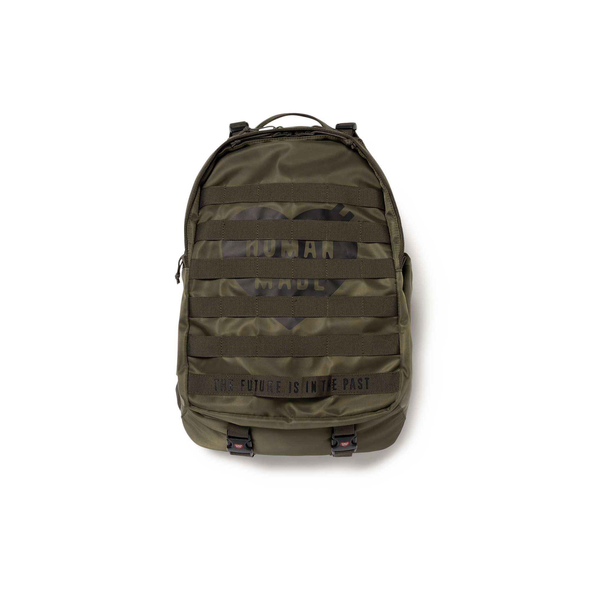 Human Made Military Backpack Olive Drab HM31GD079