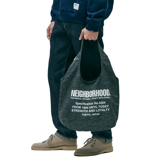 Neighborhood Denim Monk Bag Indigo 252TQNH-CG01