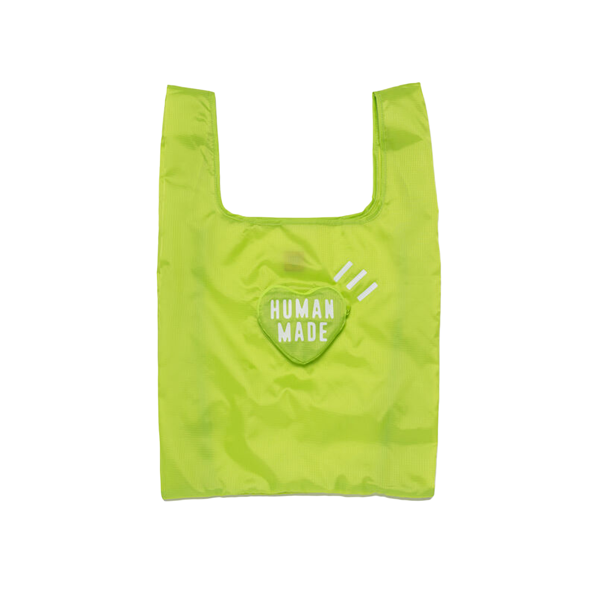 Human Made Heart Shopping Bag Green HM31GD067